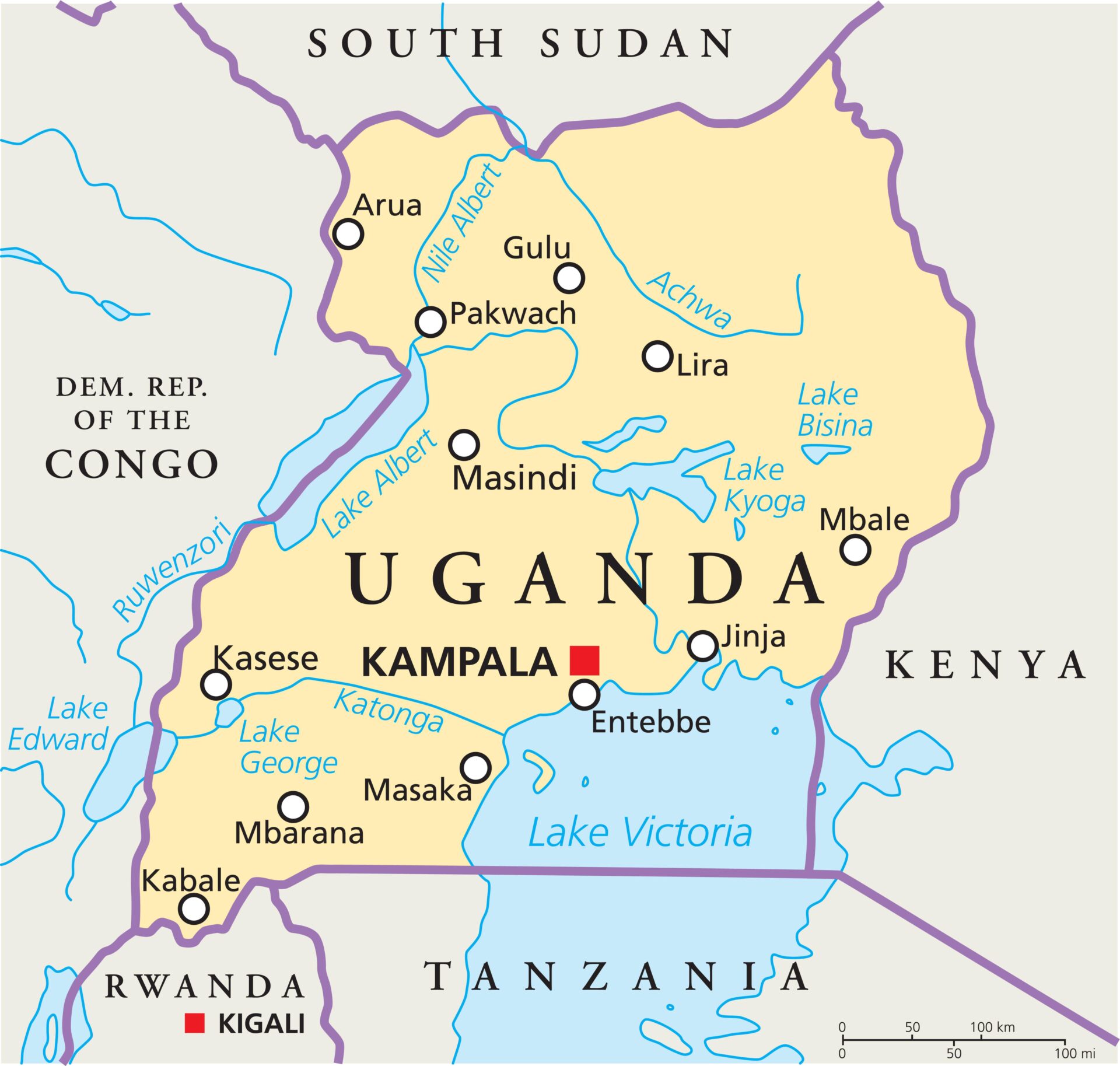 political, africa, country, uganda, map, atlas, map of the world, travel, political, africa, country, uganda, map, atlas, map of the world, travel,
